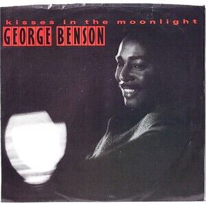 George Benson 45 ‎ Kisses In The Moonlight / Open Your Eyes on WB VG+/VG